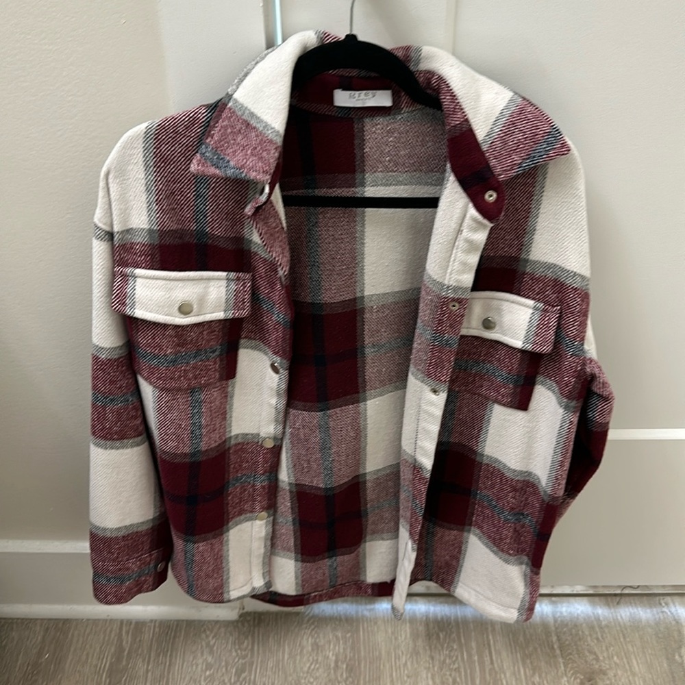 Grey Bandit Shacket